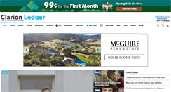 Desktop Screenshot of clarionledger.com